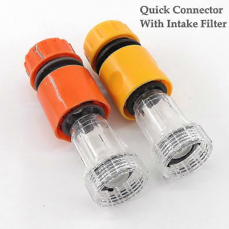 Car Washing Machine Adapter For High Pressure Washer Water Connector Filter Quick Connection Garden Hose Pipe Fitting