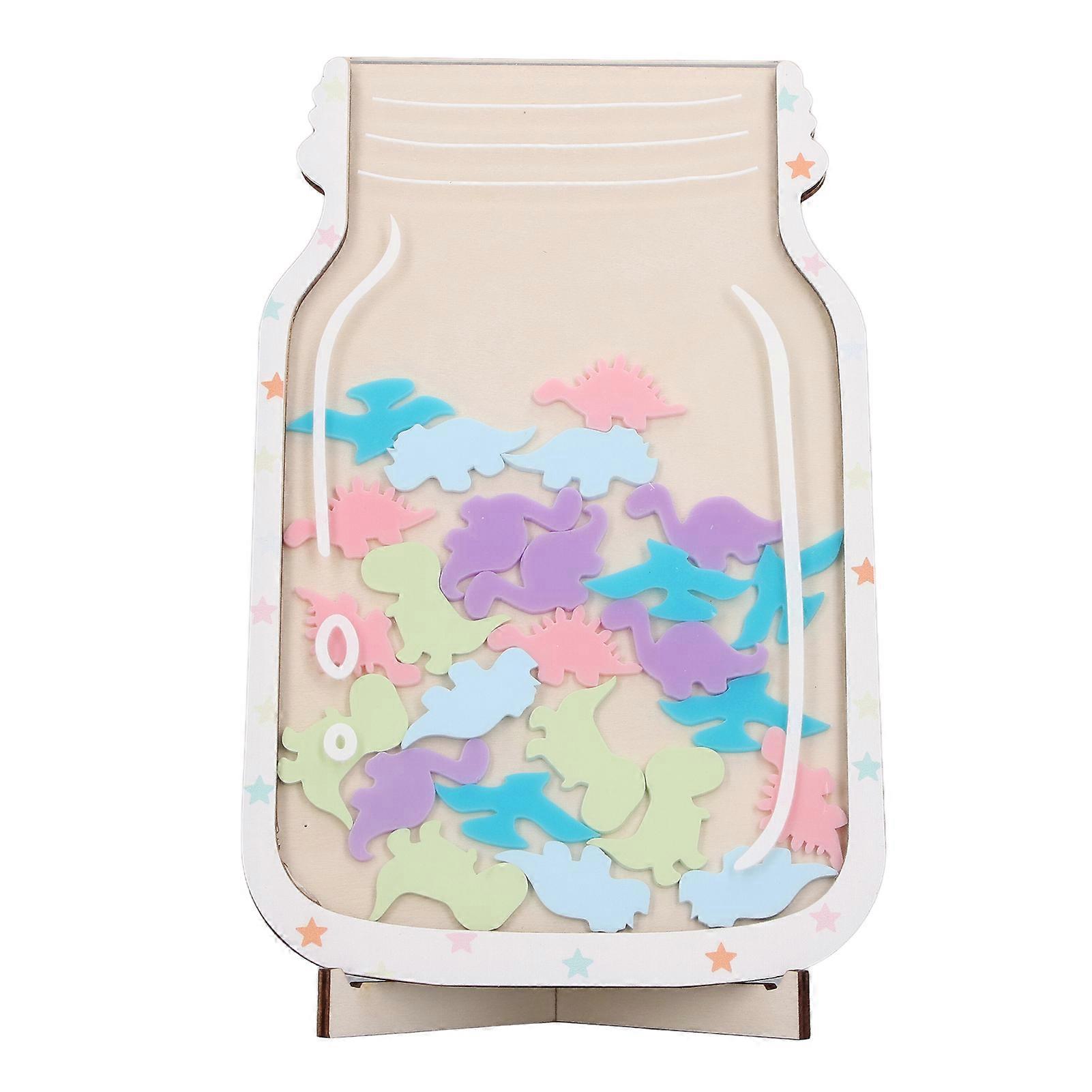 Personalized Reward Jar Magnetic Behavior Management Reward Chart Jar For Classroom Dinosaur