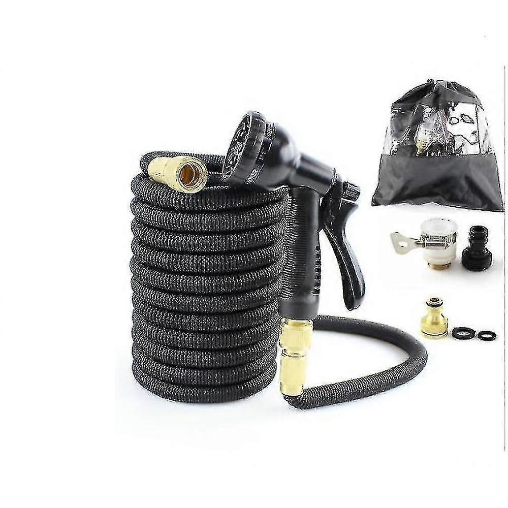 car wash hose with powerful nozzle spray