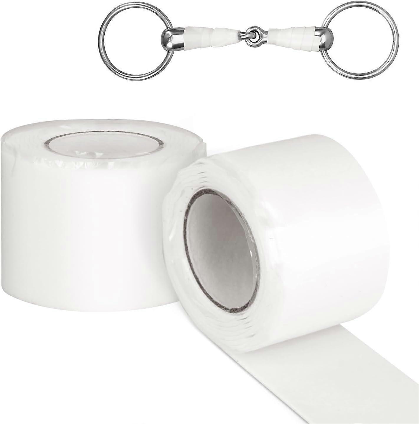 2 Rolls Horse Bit Wrap Tape, Silicone Horse Bit Protector Elastic Horse Bit