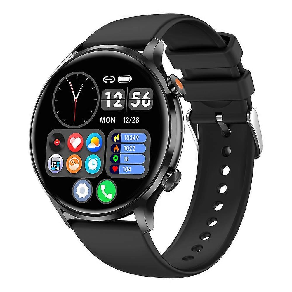 QS40 Silikonarmband 1,39 Zoll ultradünne Smartwatch Gesundheitsüberwachung Bluetooth Anrufe Sportuhr