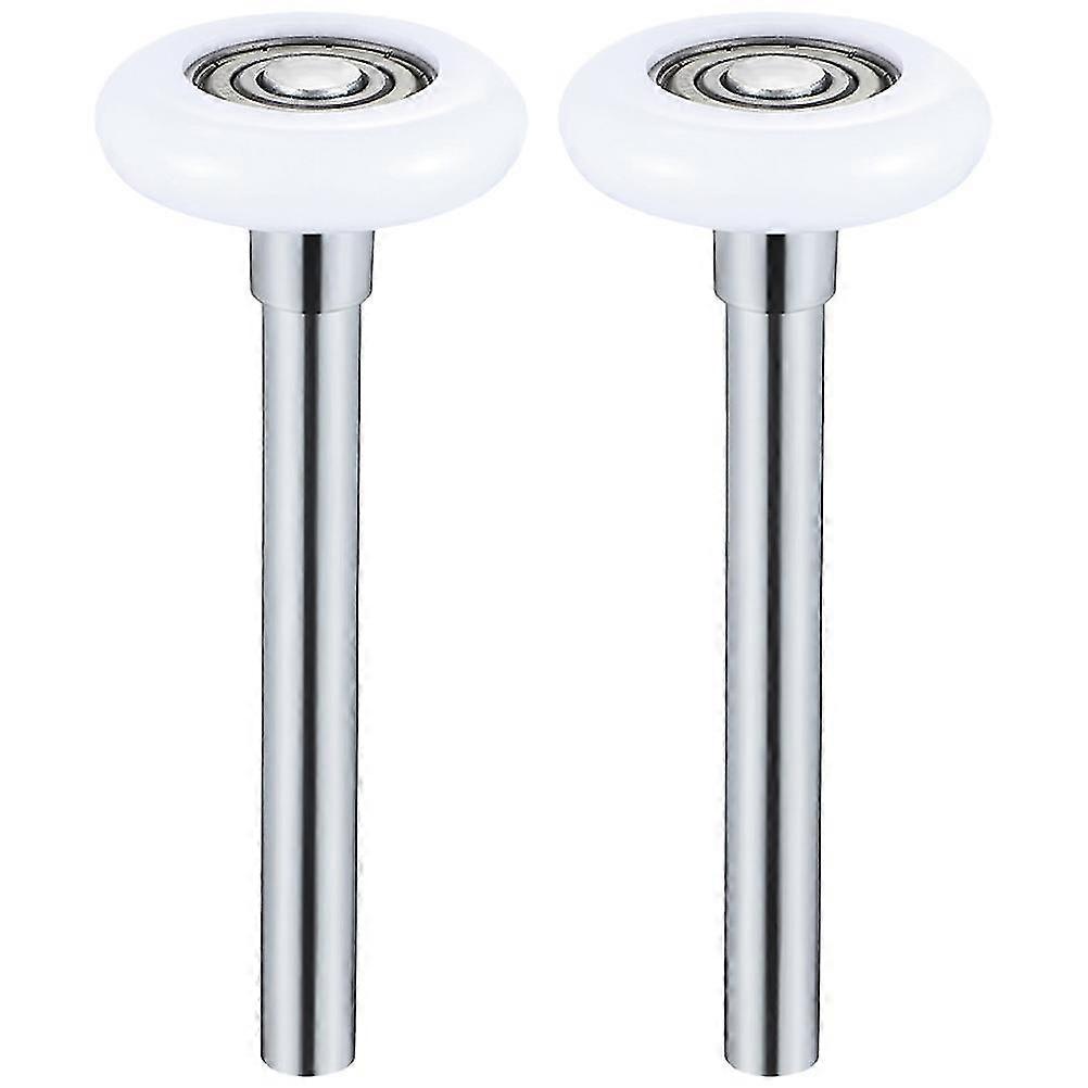 2pcs Garage Door Roller Nylon Roller With Stem Garage Door Replacement Roller