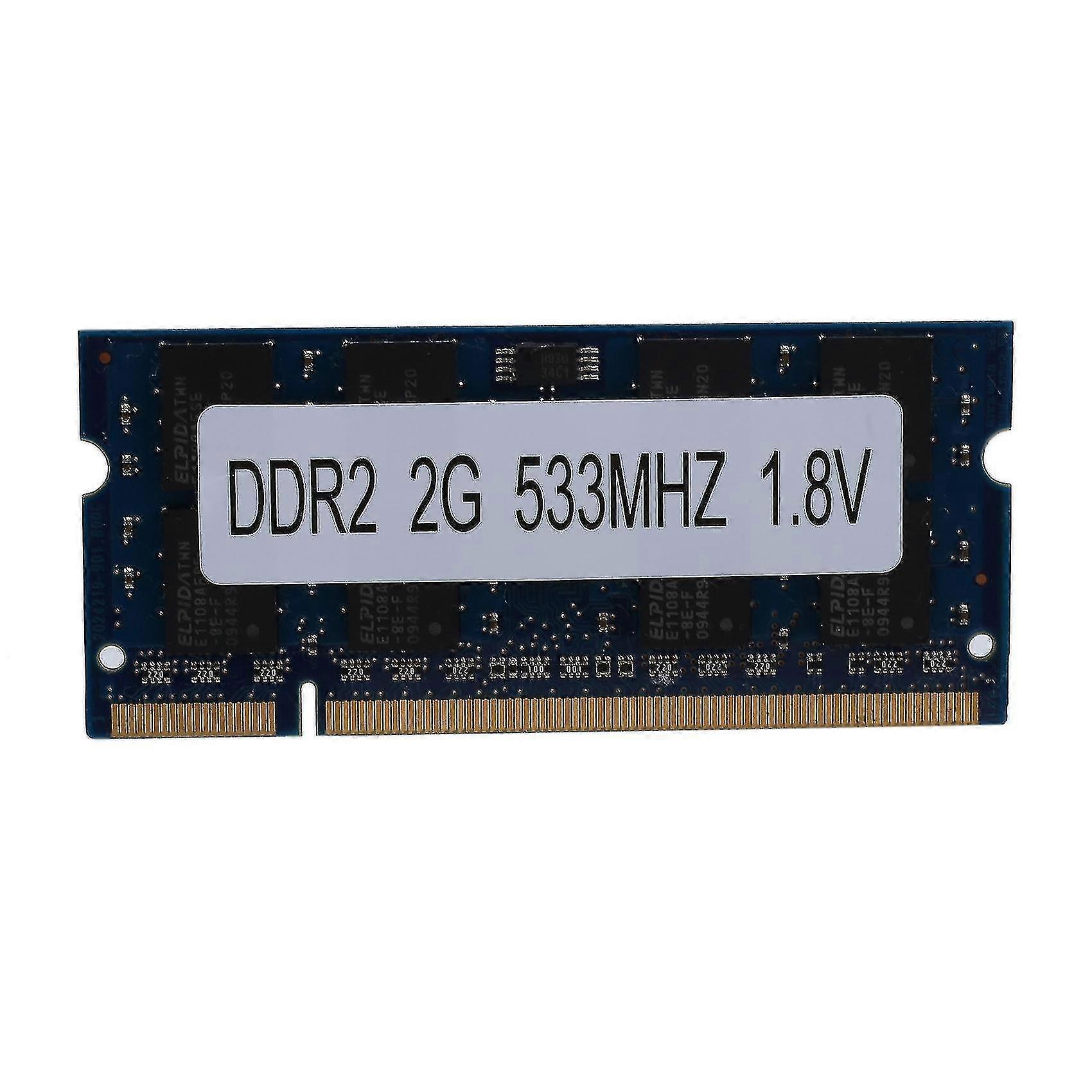 Ddr2 2gb Laptop Memory Ram 533mhz Pc2 4200 Sodimm 1.8v 200 Pins