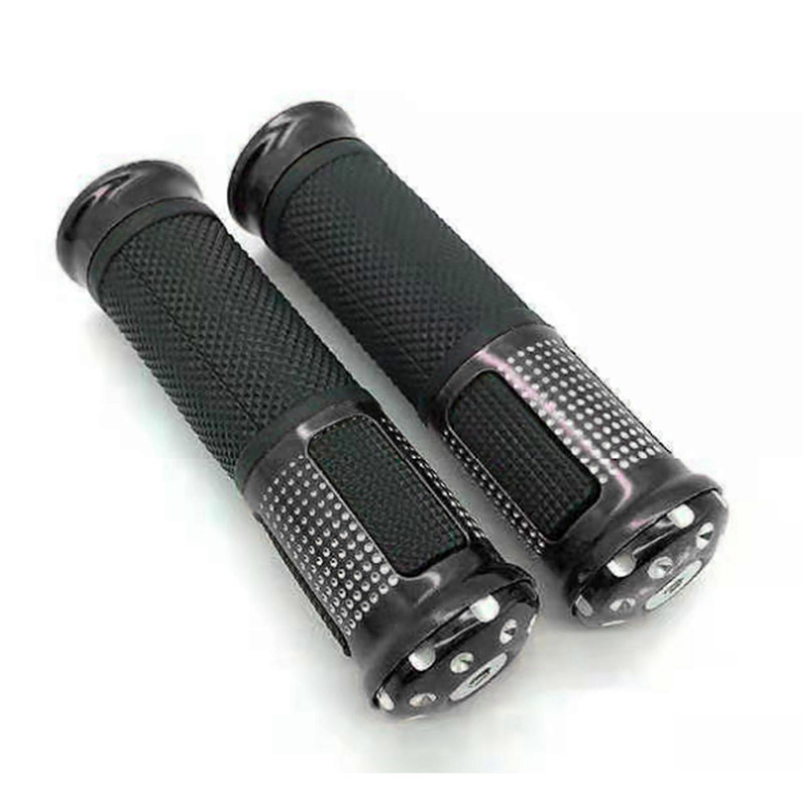 オートバイハンドグリップカバースリッププルーフユニバーサルハンドルバーラップデコレーションアクセサリーブラック