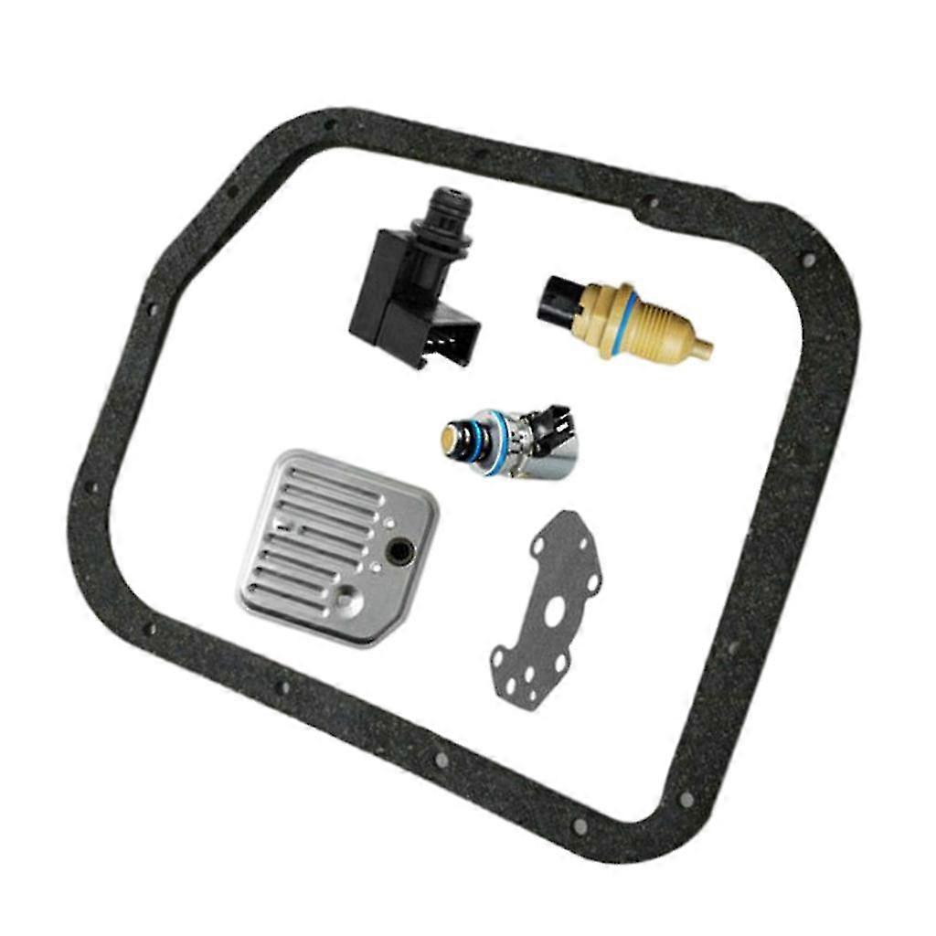 Governor pressure sensor solenoid valve kit transmission filter kit with solenoid &amp; sensor fit for a518 a618 2000+ replacement