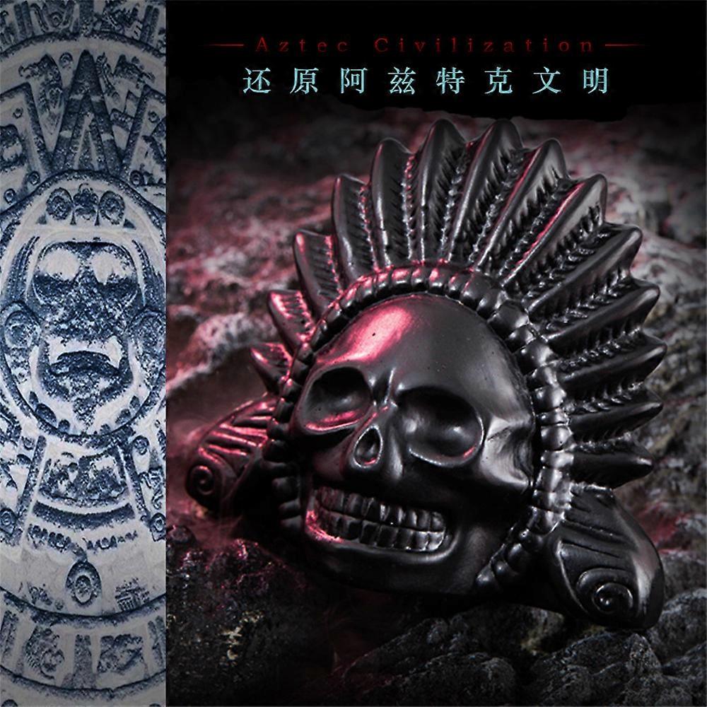 Real Screaming Aztec Death Whistle Obsidian Black Loudest Authentic ...