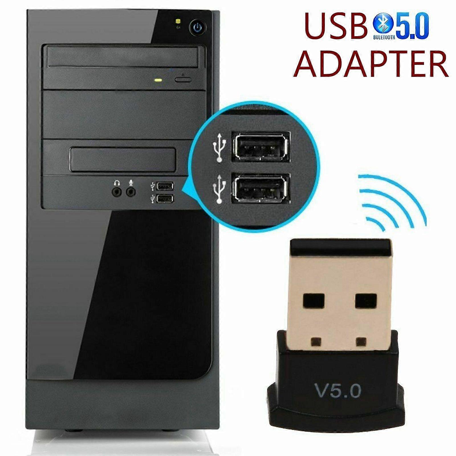 Bluetooth Adapter 5.0 Transmitter Dongle Stick PC Notebook USB Bluetooth Stick ft