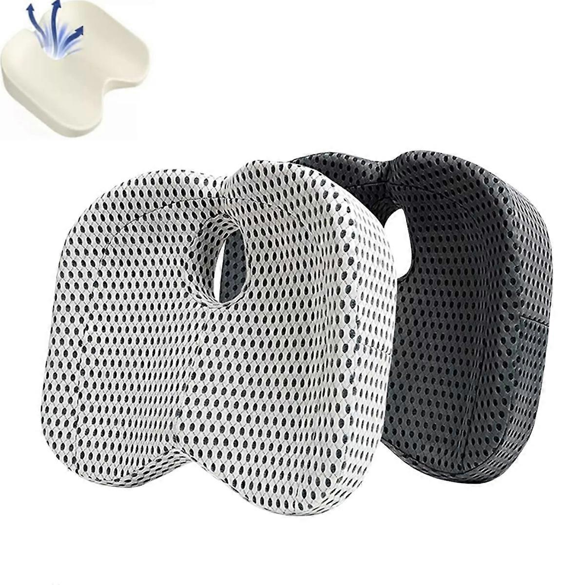 Memory Foam Setepute Haleben Støtter Ortopedisk Pute Kontor Hjemme Stolpute