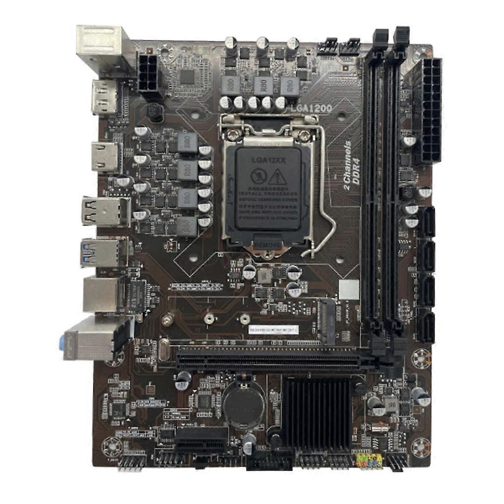 最新 - H510マザーボードサポートIntel10 11 i3 / i5 i7 M2 NVME LGA 1200 2x DDR4