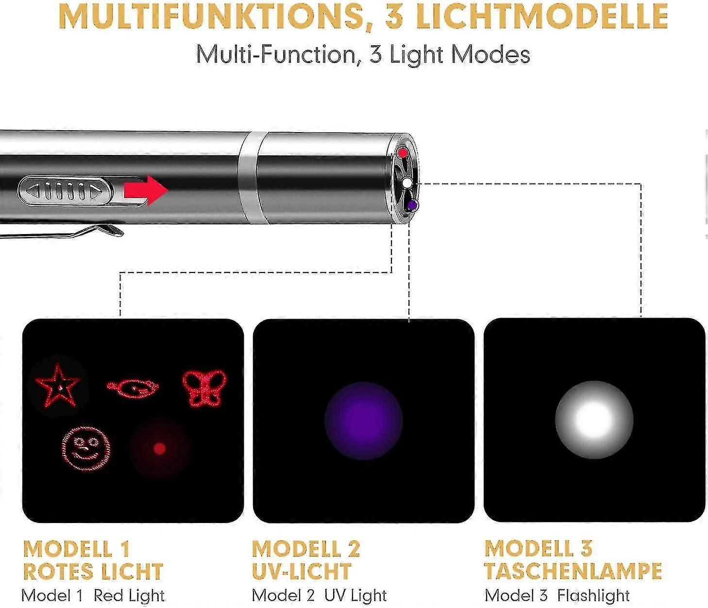 Cat Toys Led Light Pointer, Interactive Cat Toys Hy