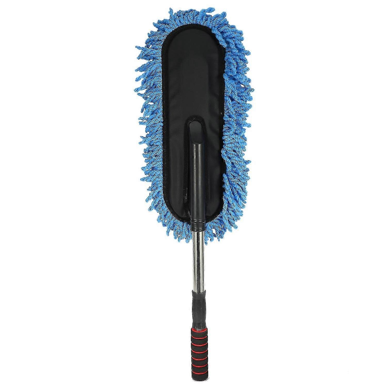 Car Wash Cleaning Brush Duster Dust Wax Mop Microfiber Telescoping Dusting Tool With Adjustable Lon