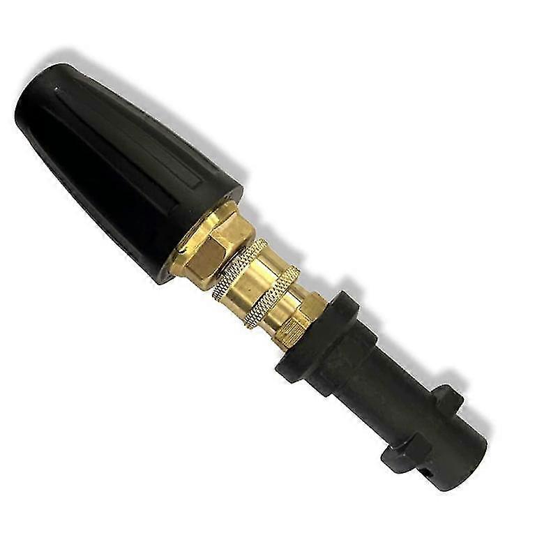 Mini Lance Rotor Nozzle Dirt Cutter Turbo Nozzle For Kar-cher K2 To K5 With Bayonet Connection