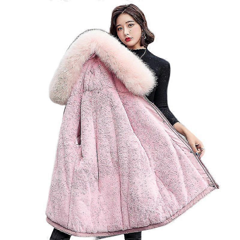 جاكيت نسائي مع غطاء للتدفئة في فصل الشتاء