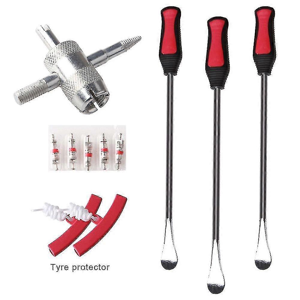 Multifunctional Bike Motorcycle Tire Changing Spoon Levers Repair Tools Kit