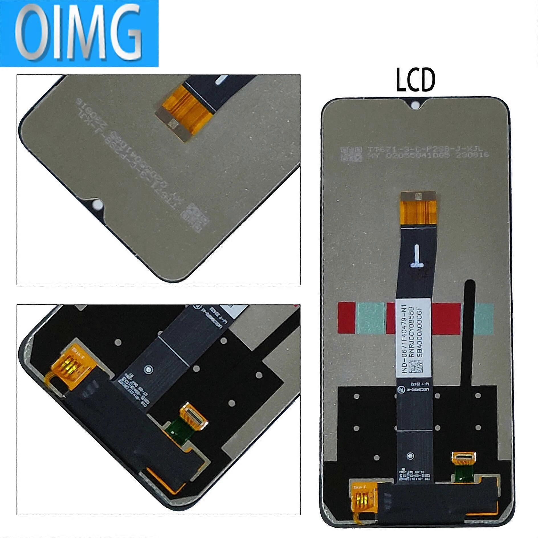 For Xiaomi Redmi 12C LCD Display Touch Screen With Frame 22120RN86G 22120RN86I 22126RN91Y 2212ARNC4L Panel Parts