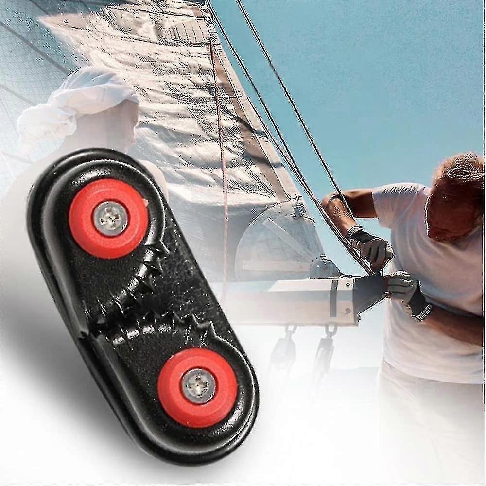 Fast Entry Cam Cleats, Kayak Cam Cleats, Aluminum Cam Cleats, Sailing Sailboat Kayak(1pcs, Black)