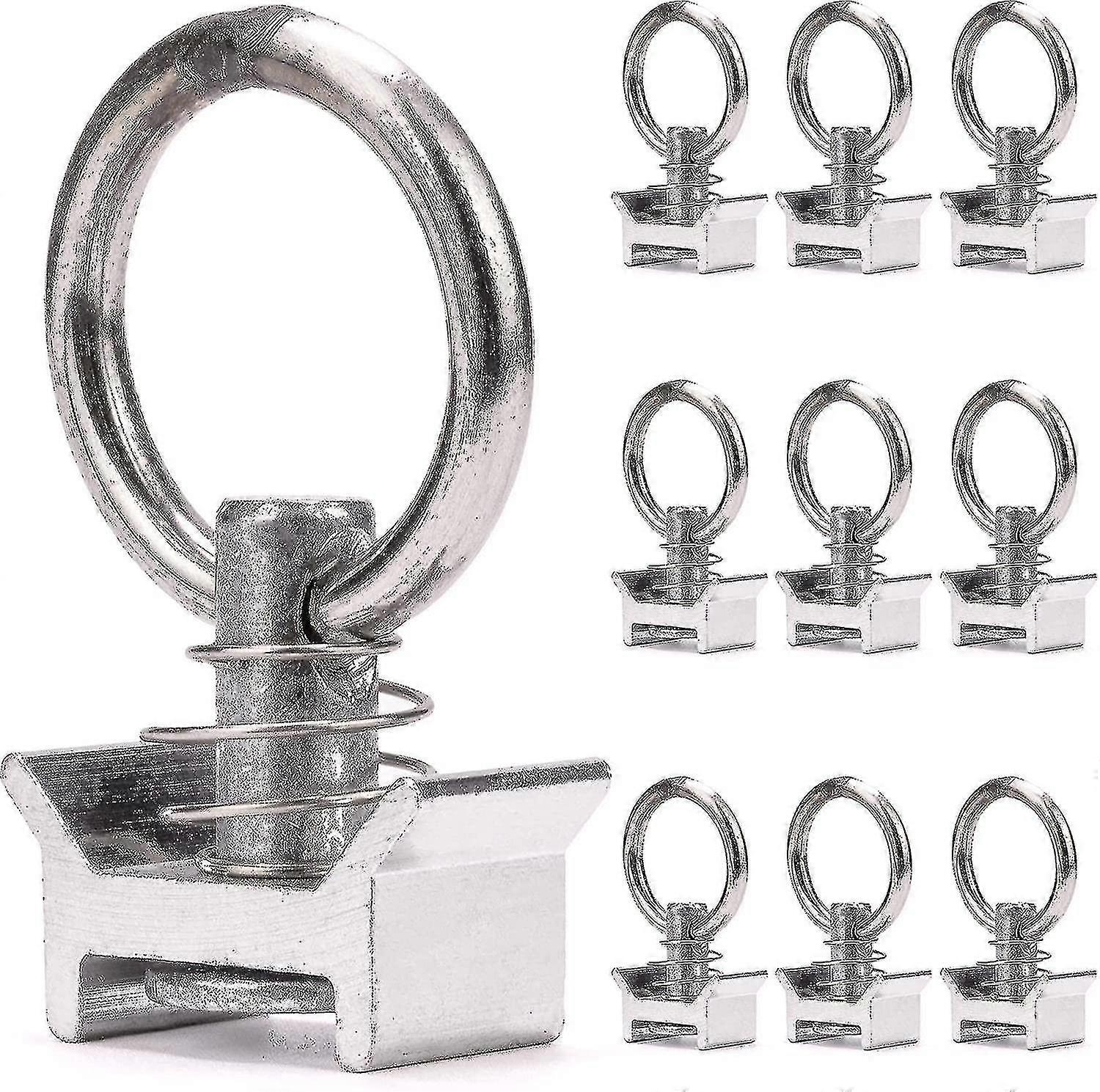 10 X Single Pawns With Ring 1000 Kg Aero Lashing Pawns For Aeronautical Lashing Rail Ring Anchor Pawn--
