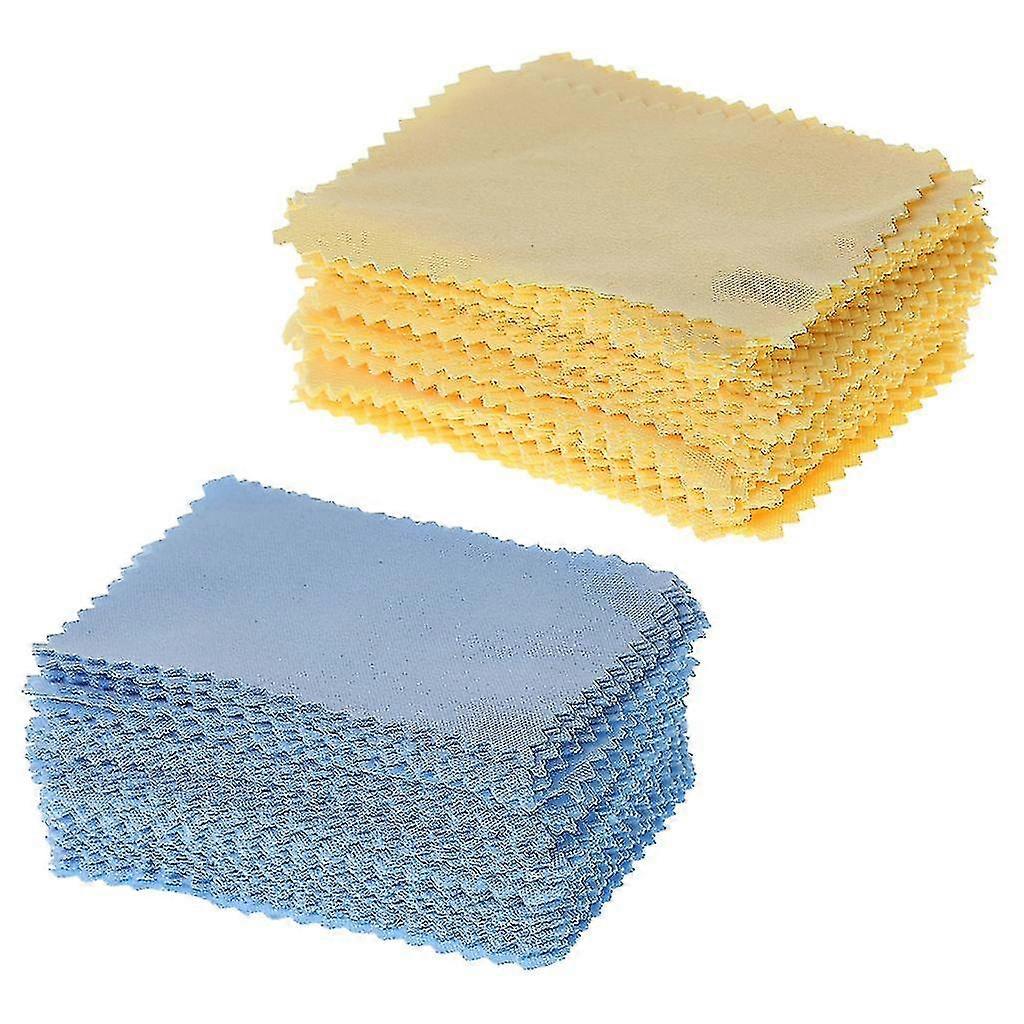 100 מחשבים / אריזה משקפיים בד עדשה מנקה מסיר אבק מסיר אבק נייד מגבונים ניידים מגבונים לא ארוגים בד טלפון טלפון אביזרי מסך מחשב