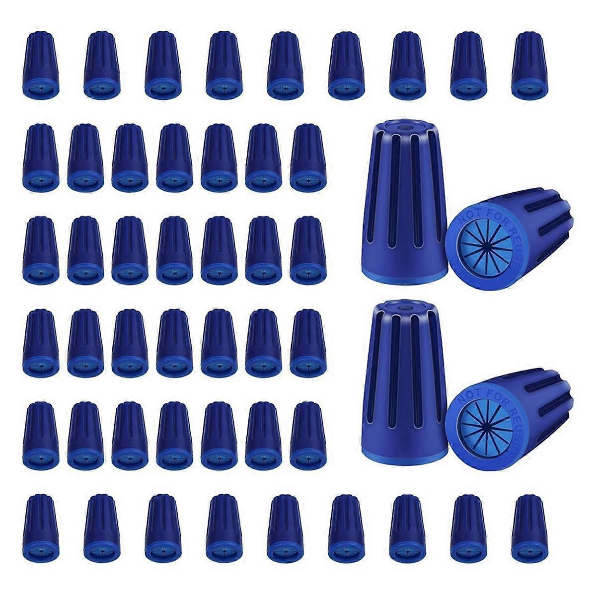 50PCS Waterproof Wire Electrical Connectors, Outdoor Seal Electrical Twist Caps Cable Terminal Conn