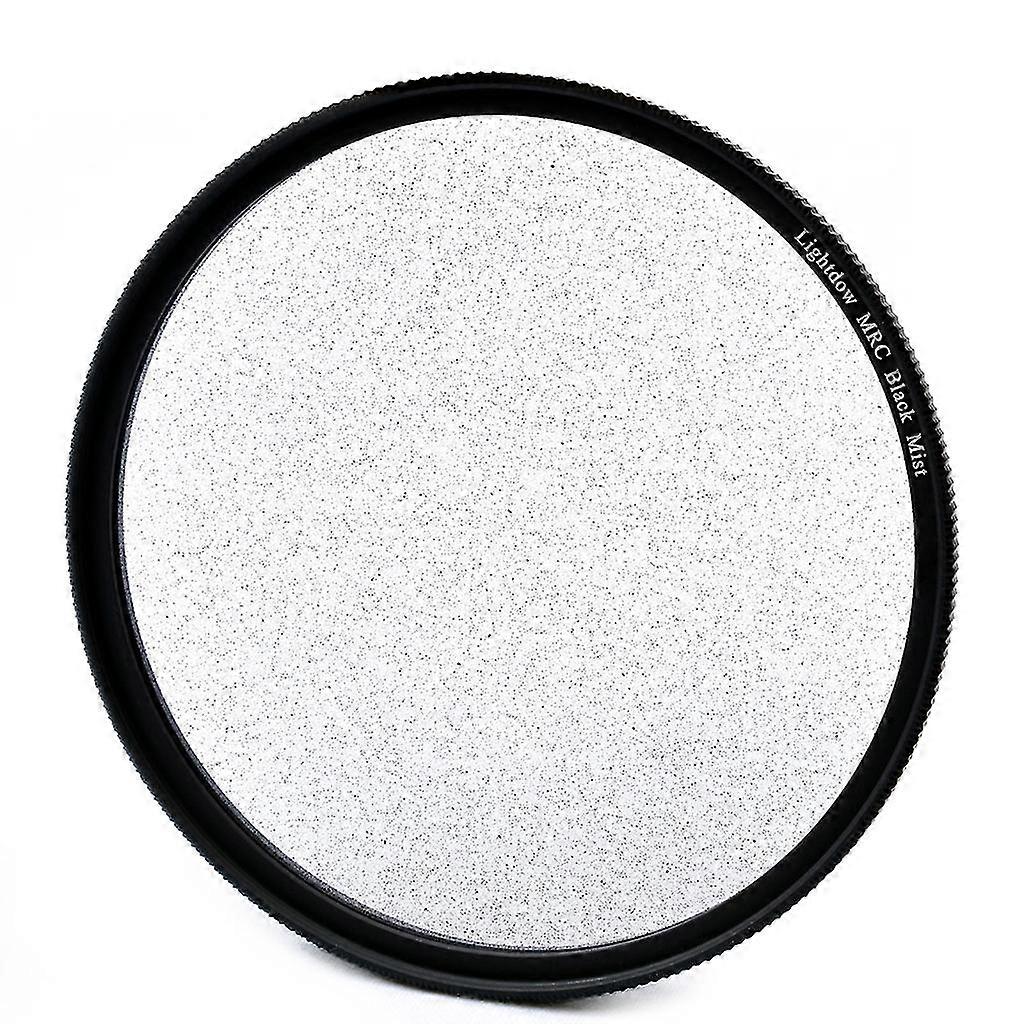 Black Mist Filter Soft Focus Lens Filter 49-82mm 1/2 For Digital Dslr Camera