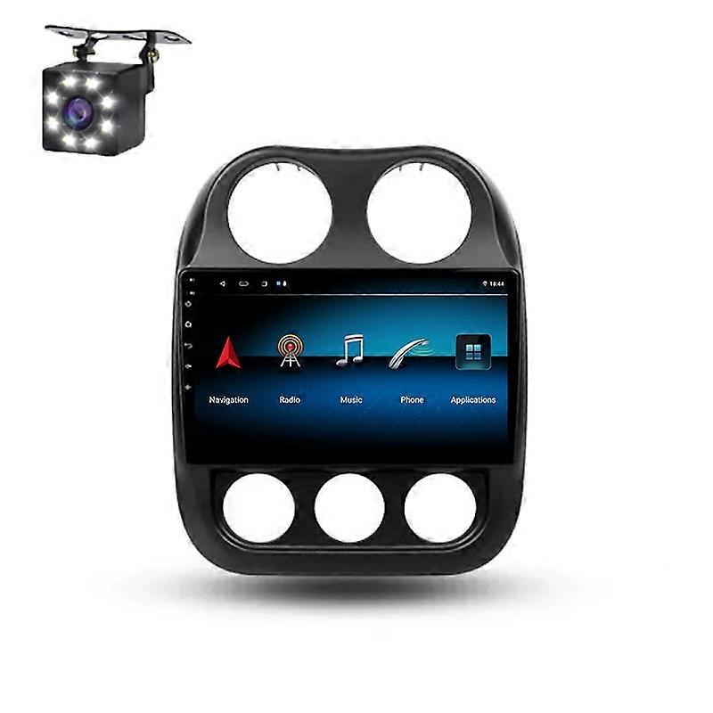 Car Multimedia For Jeep Compass 1 MK 2009 - 2015 Video Player Carplay Navigation GPS