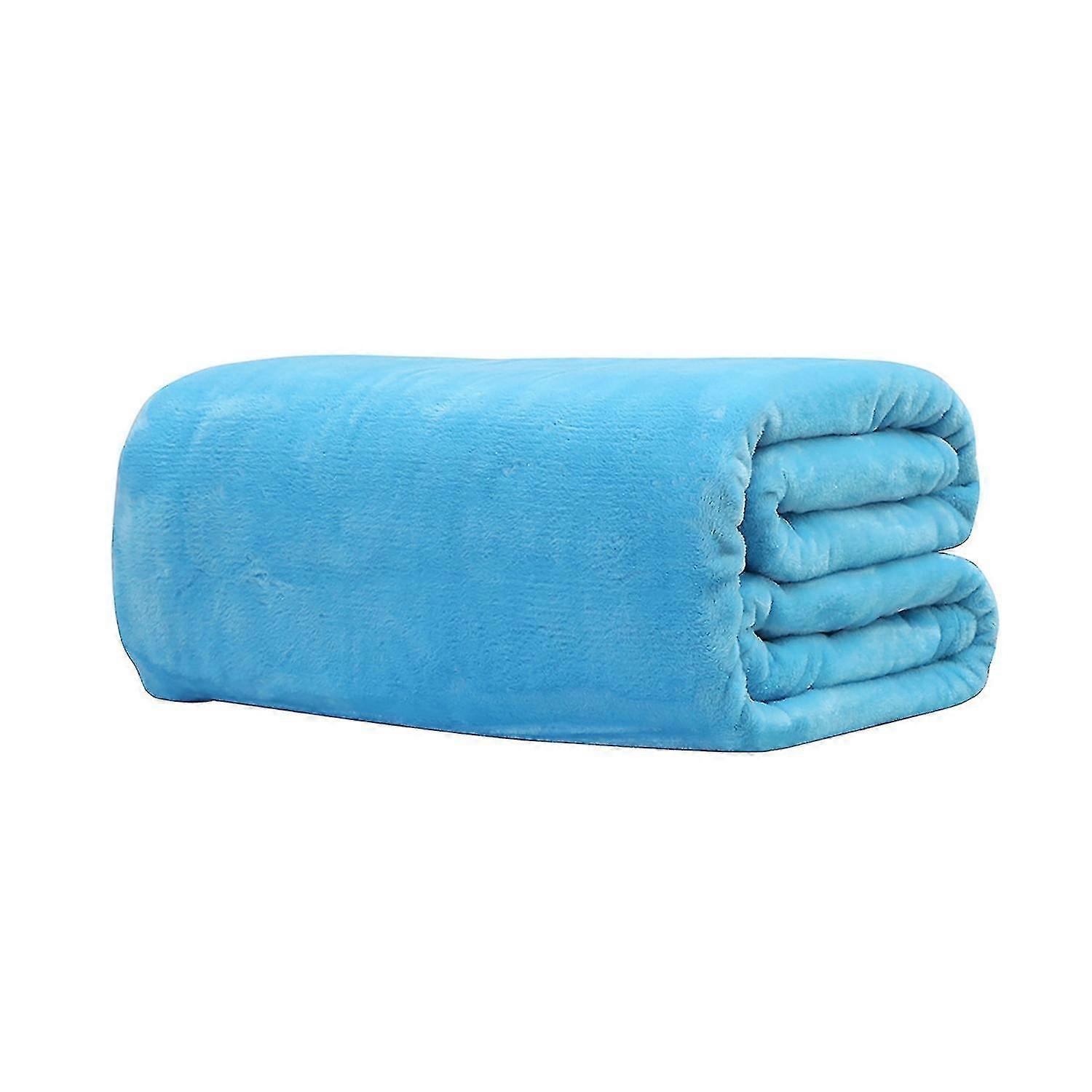 Tæppe Soft Warm Flannel Flannel Tæpper Bedding Supply Til vinter