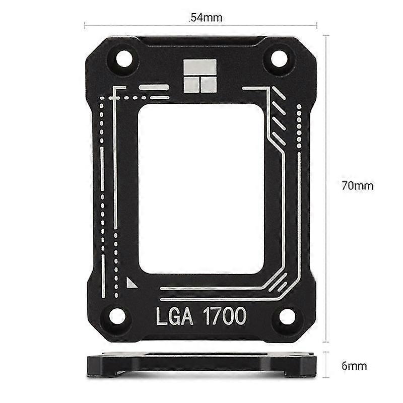 Voor LGA 1700 Retrofit Kit 13E GENERATIE CPU Bend Corrector Frame Buckle Protector