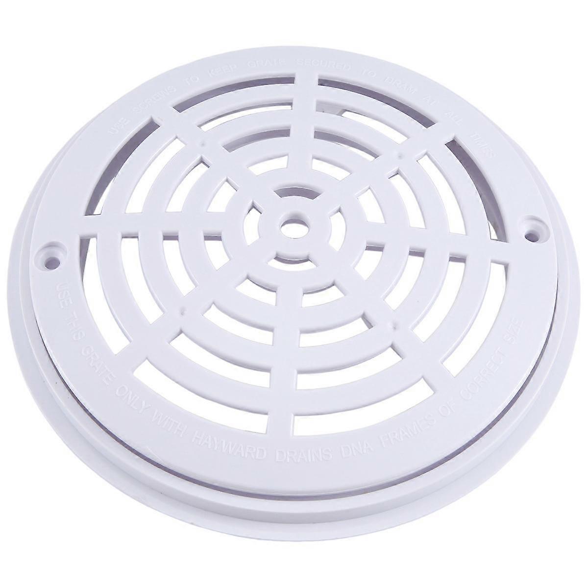 Swimming Pool Water Filter Anti-Corrosion Cover Round Drain Device Screw Abs Floor Drain Cover Round Main Drainage Port