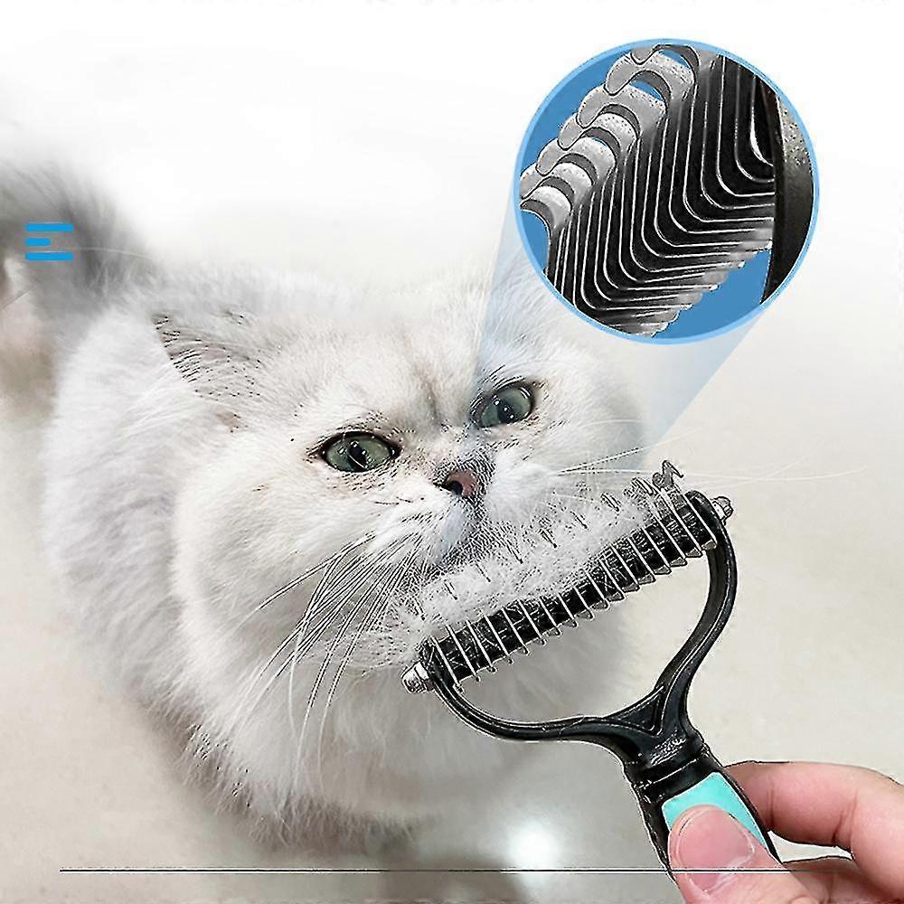 Pet Brush, Double-sided Comb For Cats And Dogs