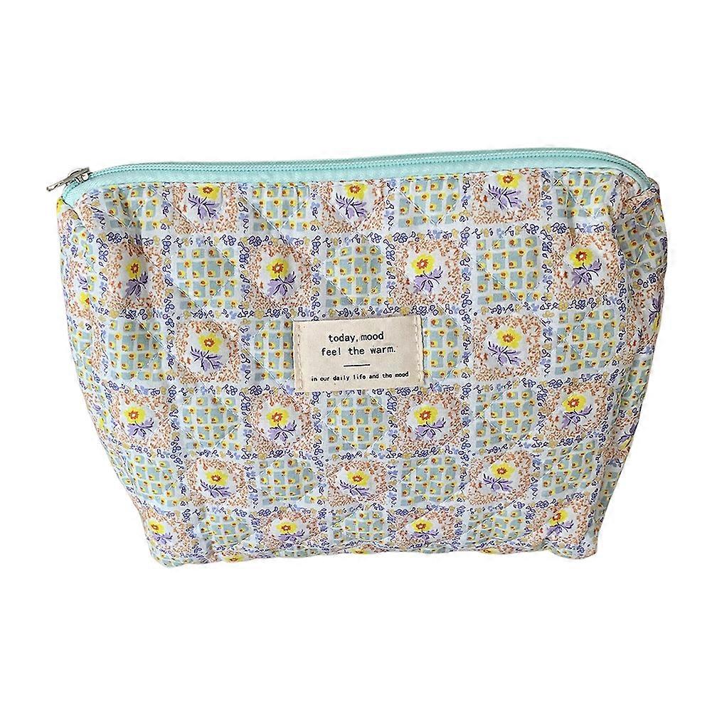 Leuke vrouwen make-up tas draagbare grote capaciteit toilettas mode rits lippenstift pouch