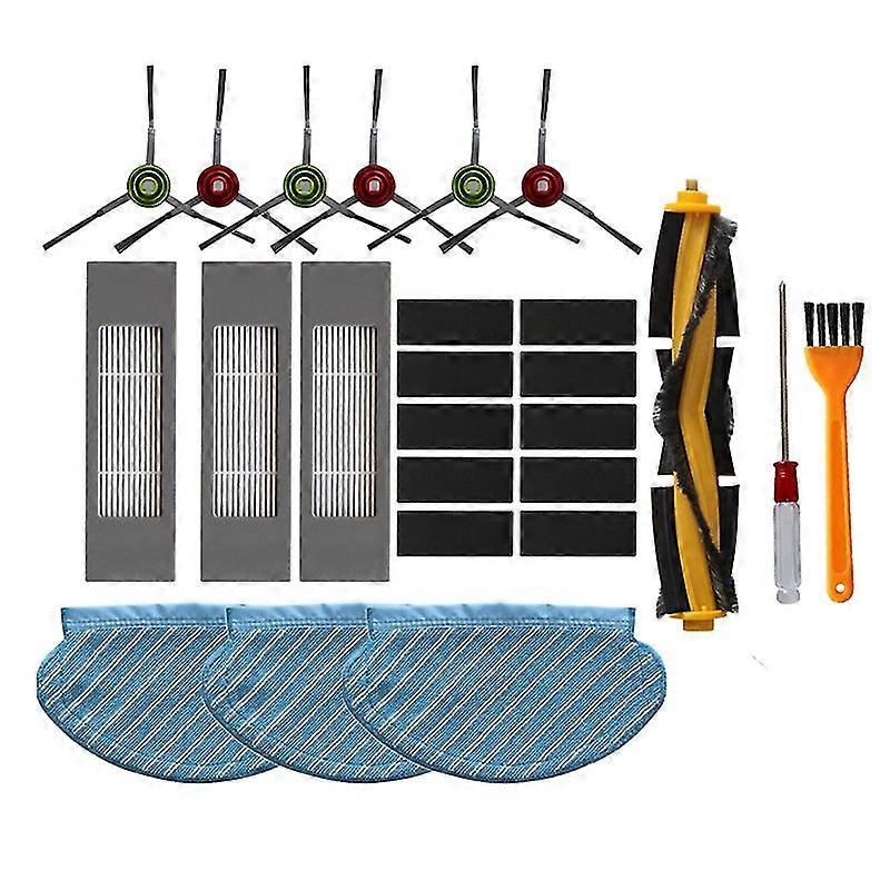 Deebot Ozmo 950 920 Sweeping Robot Accessories - Main Brush, Side Brush, Hepa Filter, and Rag