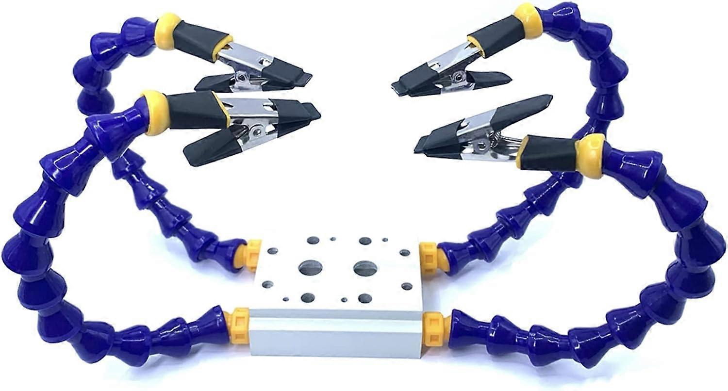 Flexible hand soldering, third hand, soldering station, simple design for easy use