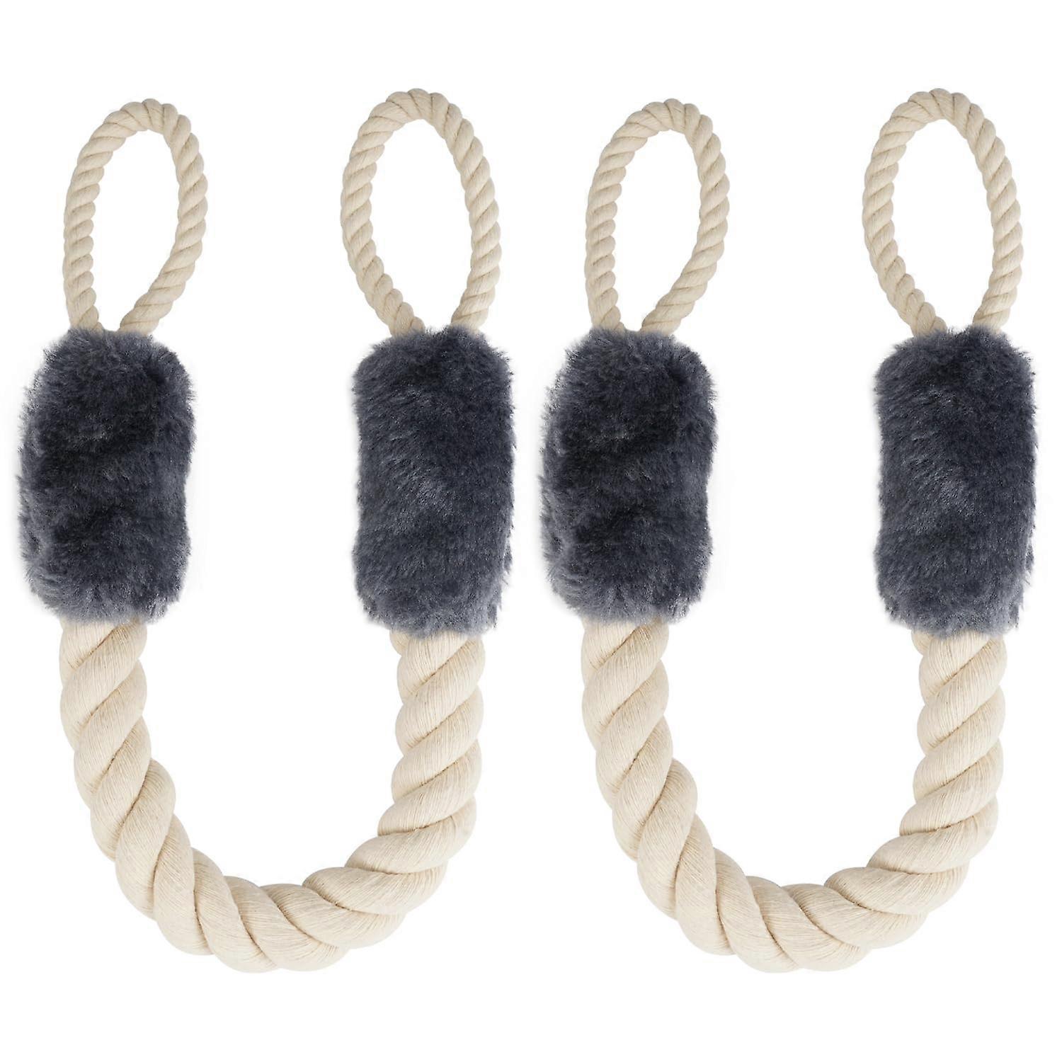 Dörr Sladdklämma Skydd 60cm, 2st Bomull Dörr Stopper Spärr Klämskydd, Dörrsladdar Barnsäkerhet Fingerskydd