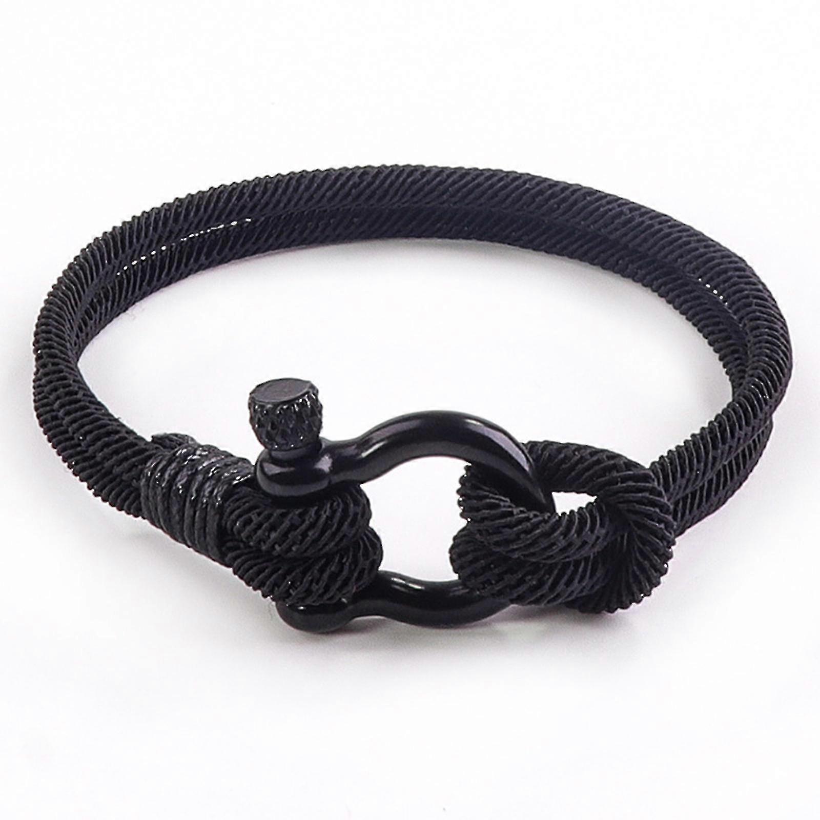 إلى حفيدي أحبك إلى الأبد سوار بحري مقاوم للماء Paracord الكفة معصمه هدايا عيد ميلاد لابن الأولاد