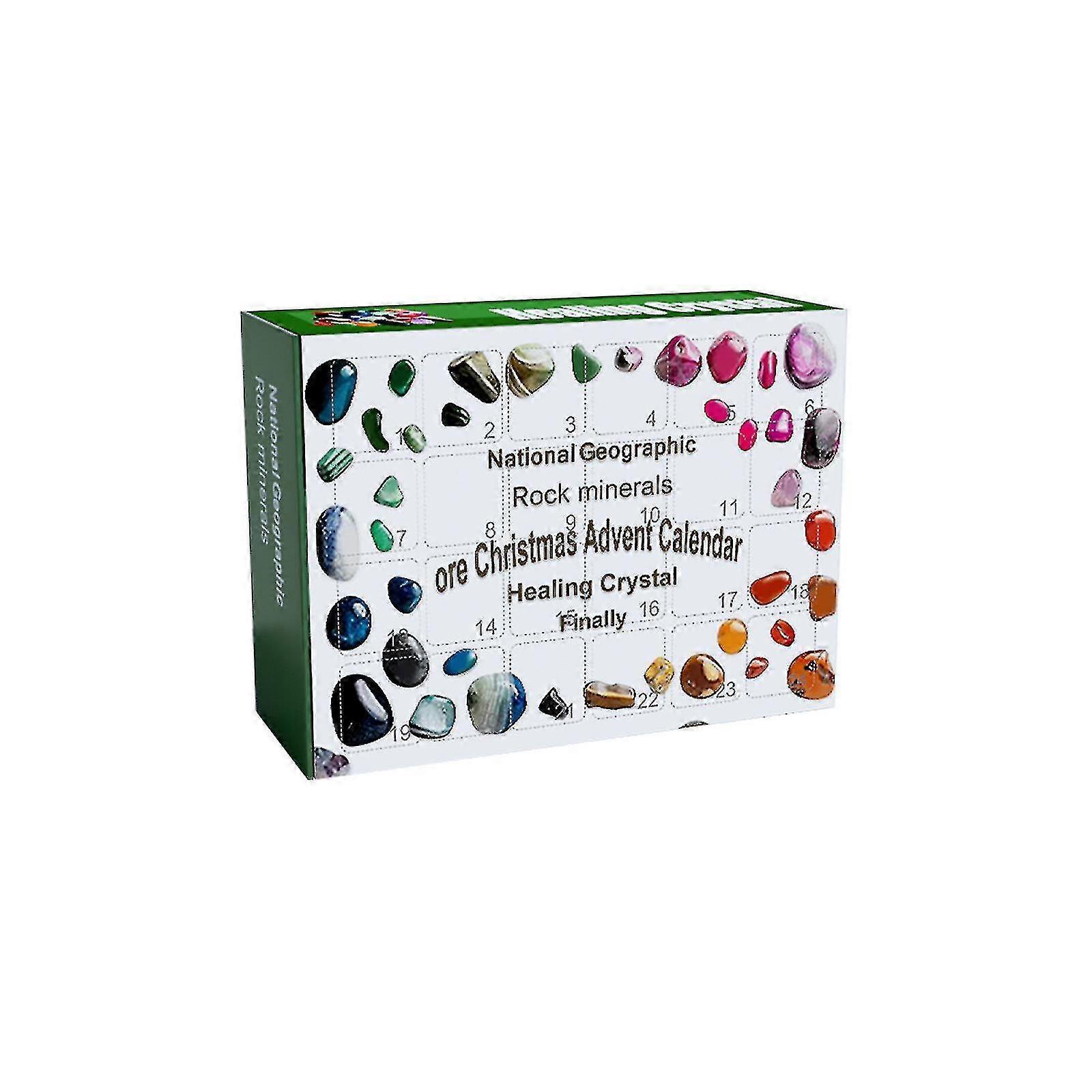 24 Grid Ore Blind Box 24-Tage-Countdown Erz Guessing Toybox