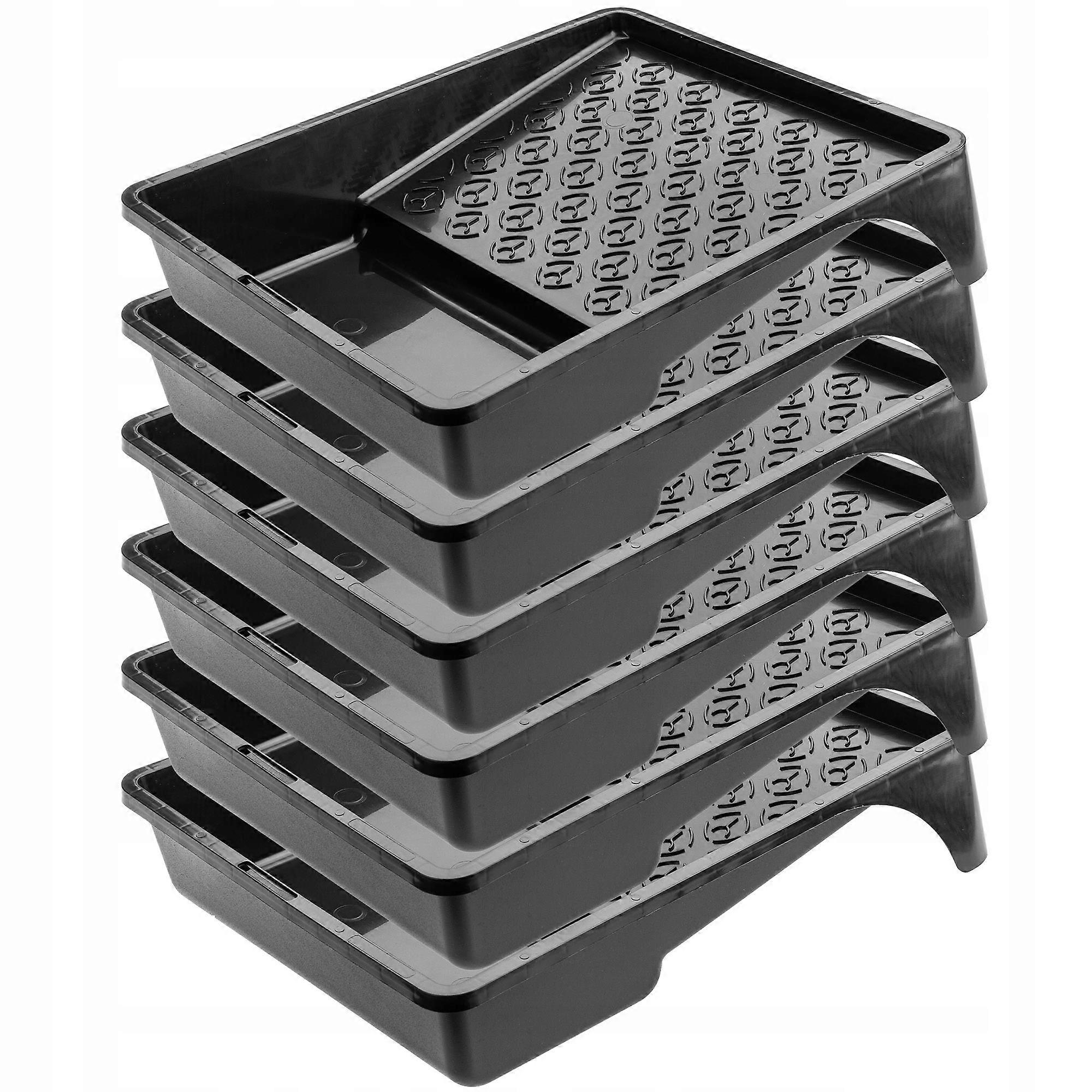 KADAX Grote Verfroller Verfbak Set van 6 stuks