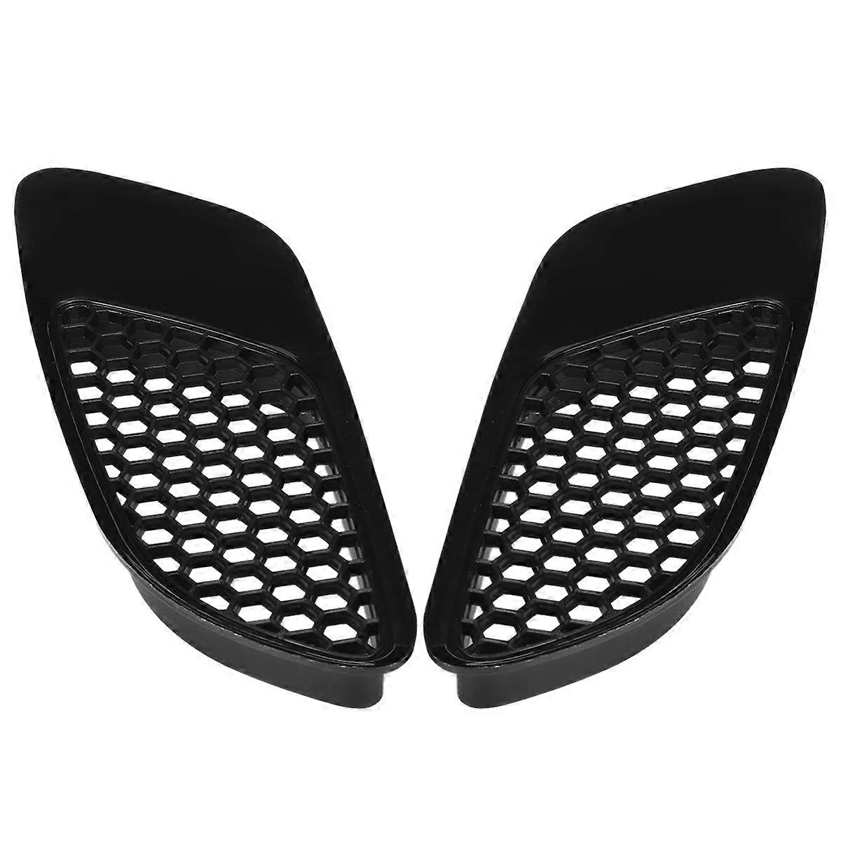 2PCS for Real Model Car Front Air Scoop Vent Hood Vent Louvers for E90 E91 E92 E93 ABS