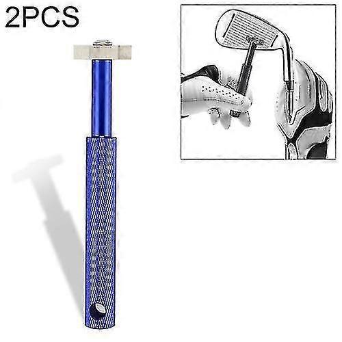 2 Pcs Golf Grooving Head Sharpening Strong Wedge Alloy Tool