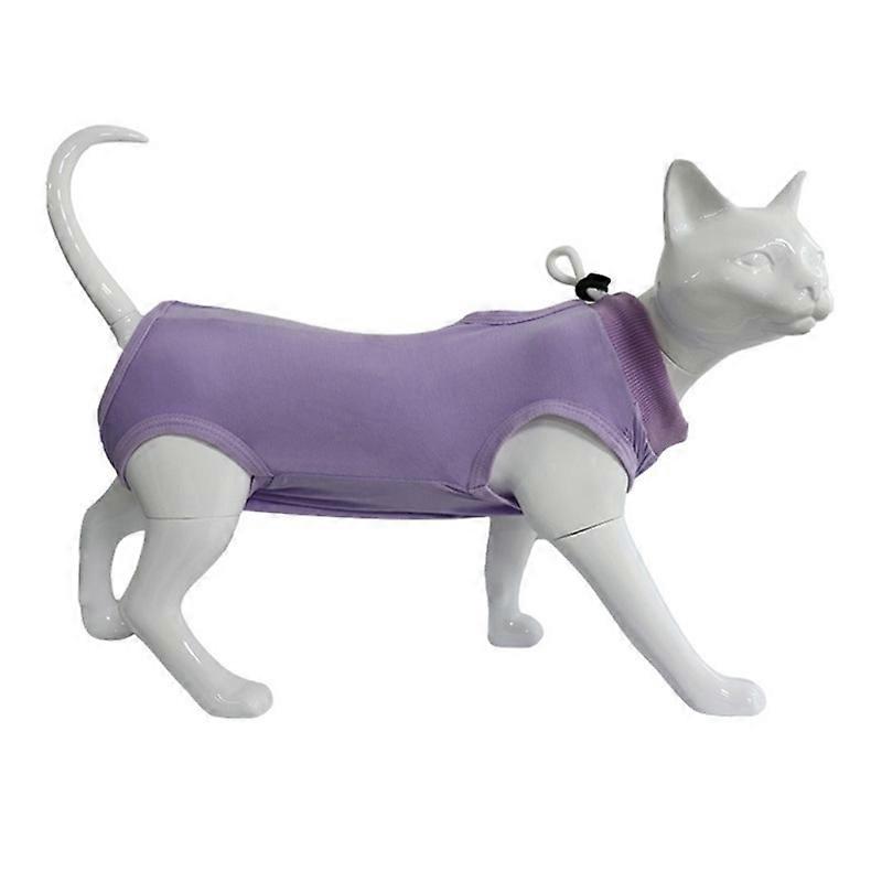 Cat Recovery Suit Jumpsuit Pet Care Clothes Kitten Puppy Anti Bite Prevent Lick After Surgery Wear Vest Weaning Suit