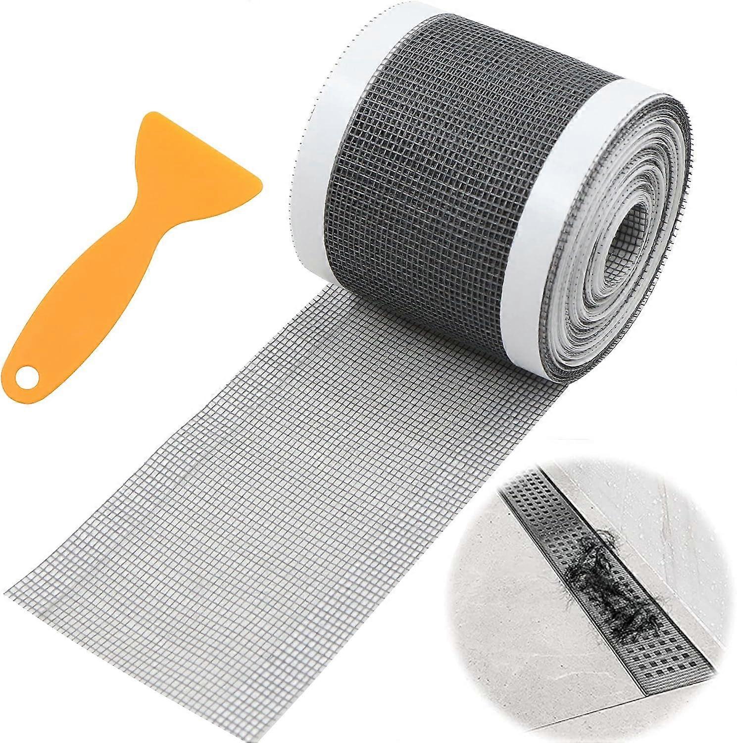 1 Set Silicone Drain Protector - Drain Hair Stickers, 70mm*5m Rectangular Filter for Bathroom Sink, Cover for