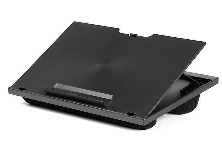 Laptop Stand - PC Tray 37.6 x 28 x 5.8 cm with Cushion and 8 Adjustable Height Levels - Table Bed Sofa Desk