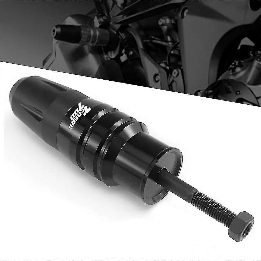 Για Yamaha Tenere 700 Tenere700 2019-2020μοτοσικλέτες CNC Accessoires Ολισθαίνων ρυθμιστών εξάτμισης προστασίας πτώσης Ρυθμιστικό μαξιλαριών σύγκρουσης με το λογότυπο