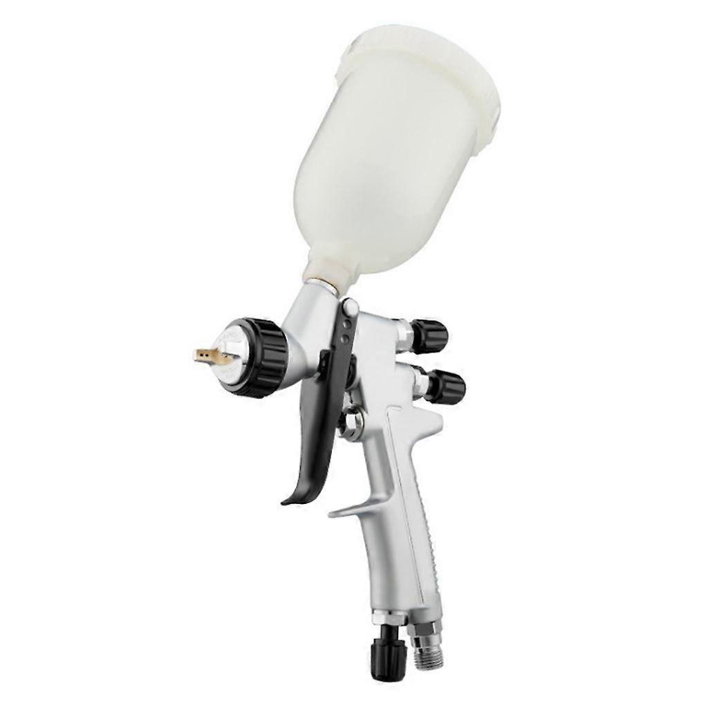 Air Paint Spray Nozzle Tool Paint Sprayer with Silver Handle 1mm Nozzle