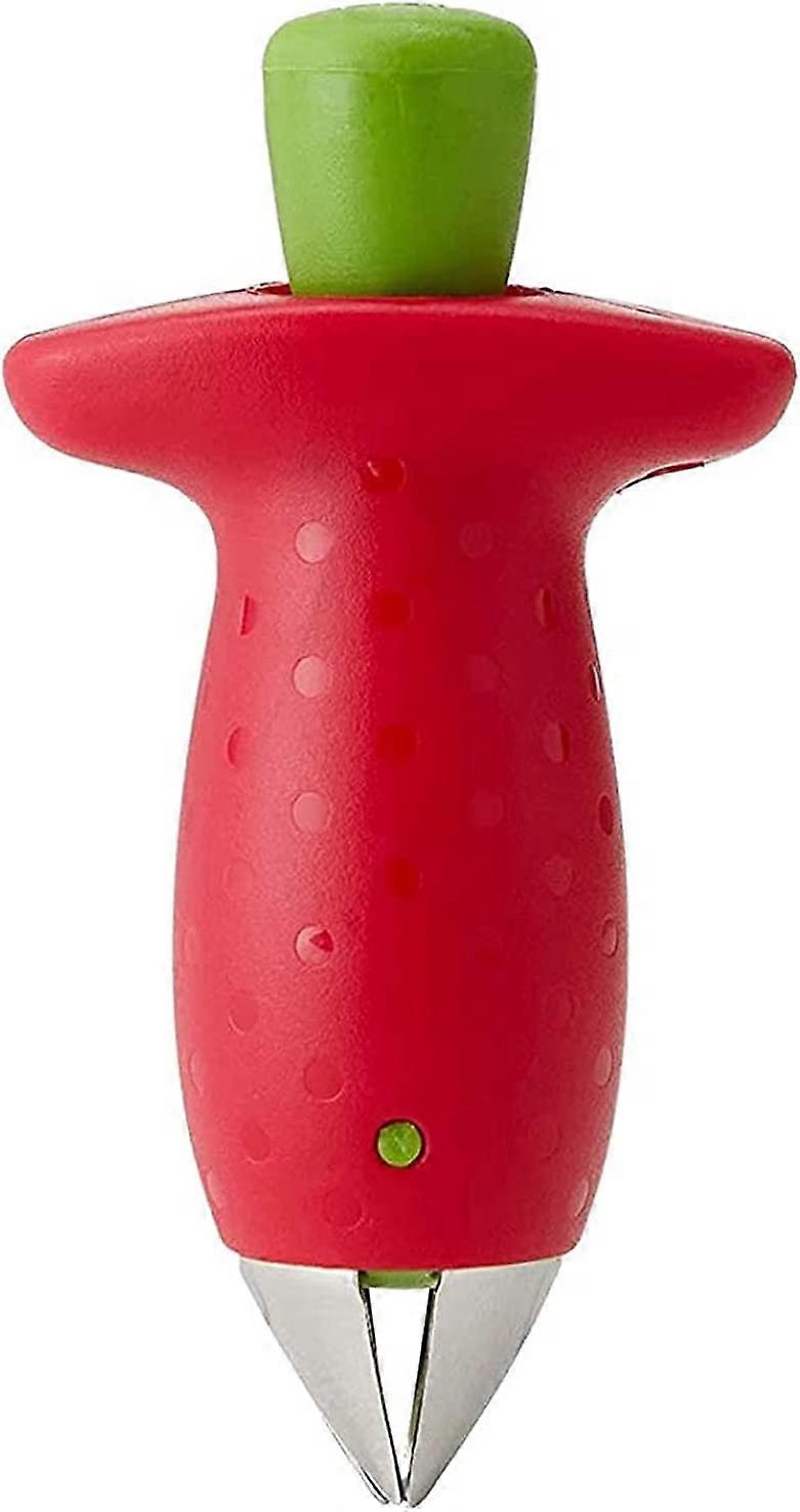 Kitchen Tomato Remover Tool Stainless Steel Strawberry,An Efficient Kitchen Helper Gadget,Red