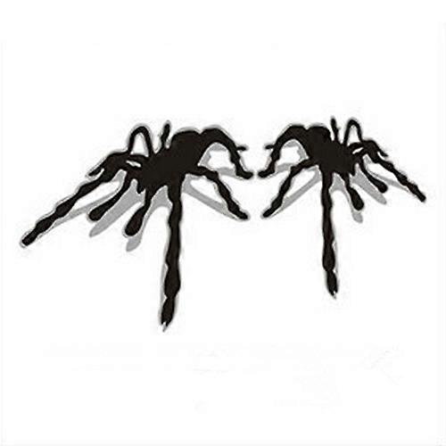 1 Pair Car Stickers 3D Spider Pattern Shadow Effects Car Sticker Motorcycle Decal