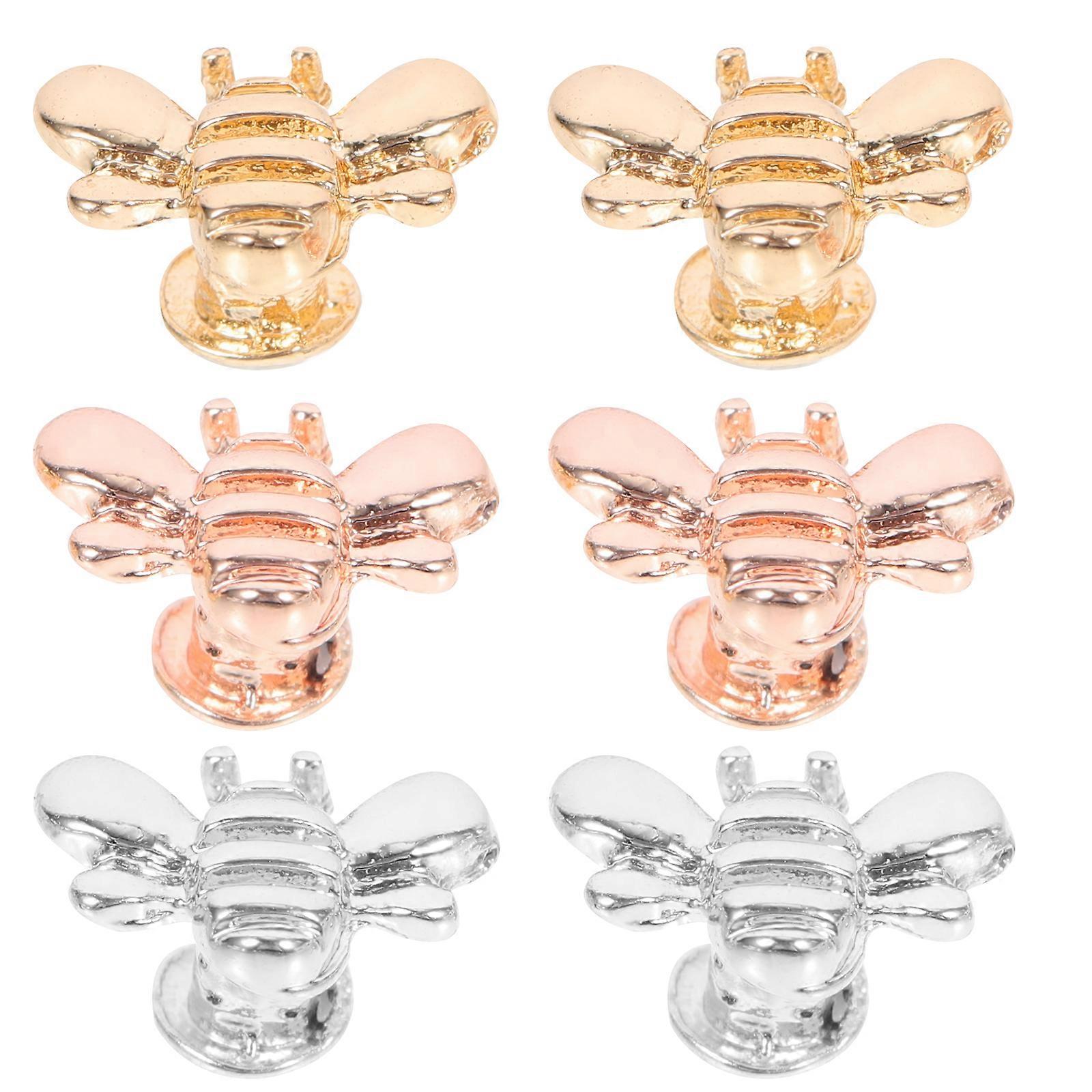 6Pcs Watchband Charms Watchband Bee Charm Watchband Nail Decor Watch Strap Charm