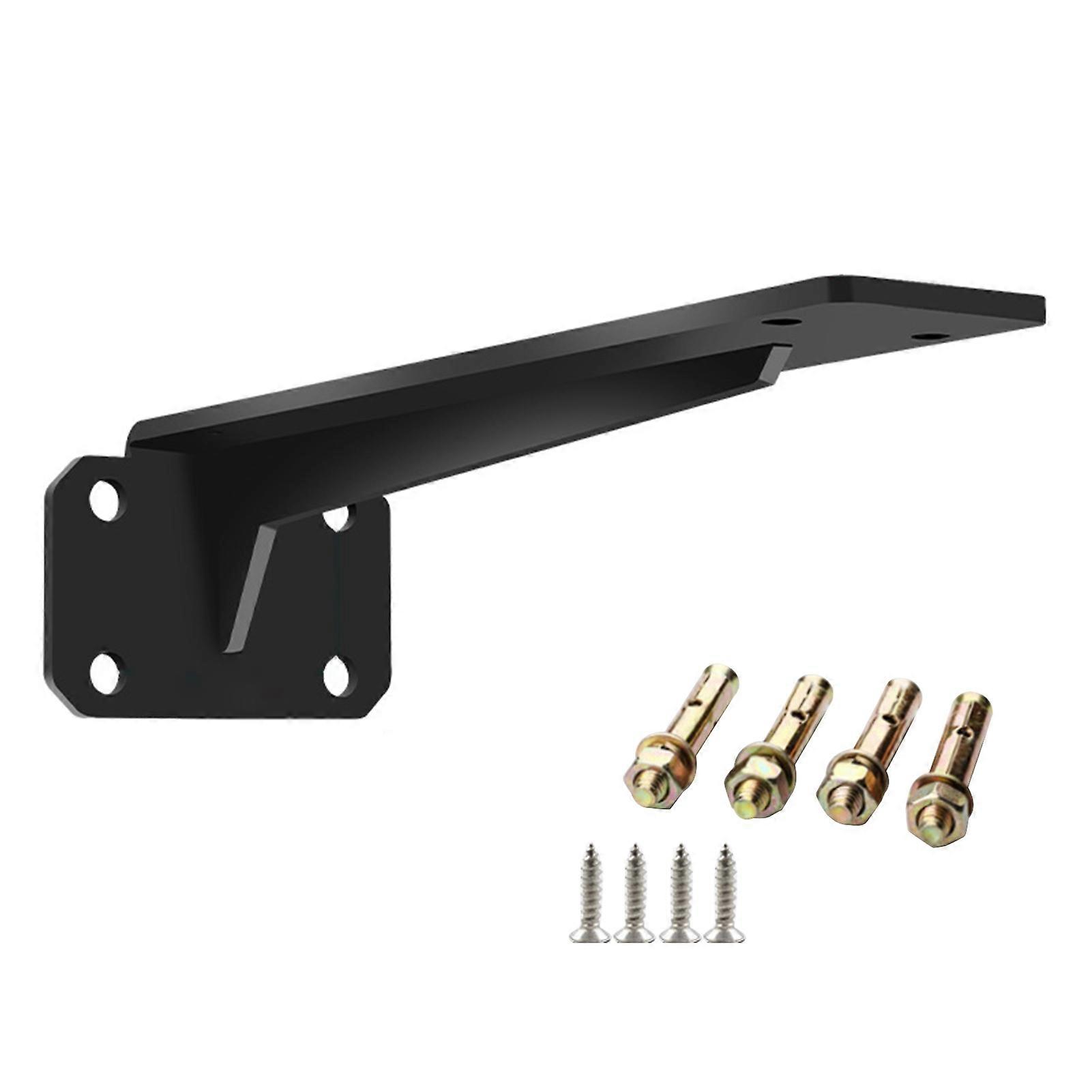 Mengxi 1 Set Shelf Brackets Sturdy Strong Bearing Heavy Support Wall Mounted Shelf Brackets for Home