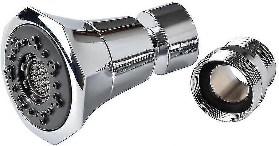 Dual Function 2-flow Kitchen Sink Aerator Rotating Water Saving Faucet