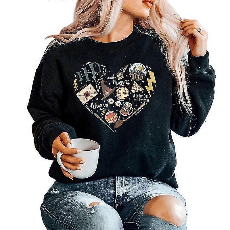 Wizard School 9 3/4 Hanorac Castelul Magic Hanorac Crew Neck Hanorac Topuri