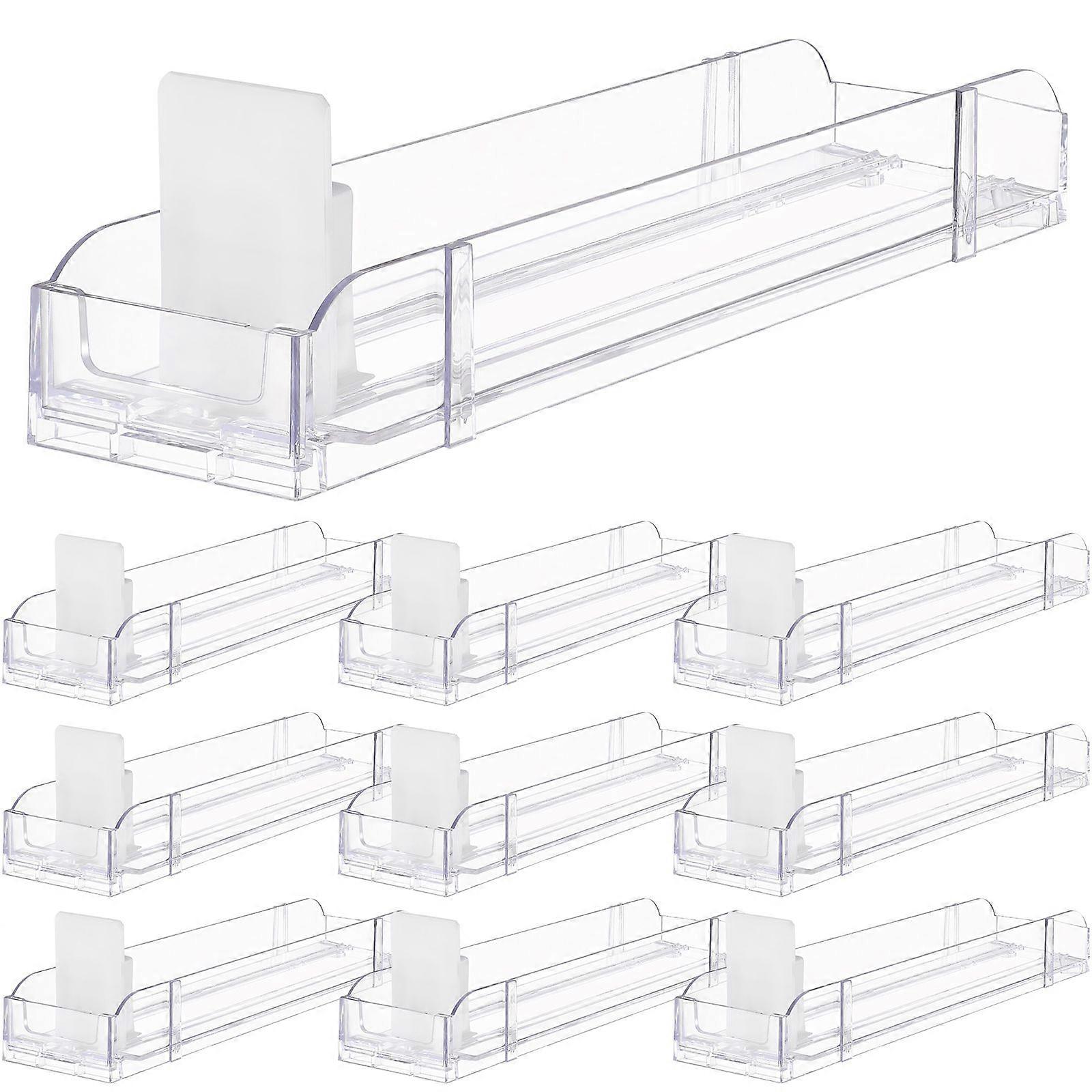 10pcs Acryl Auto-Push Zigaretten Showcase Zigarettenständer Automatischer Zigarettenhalter